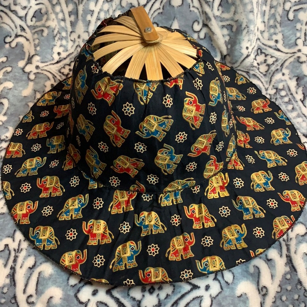 Bamboo Folding Sun Hat